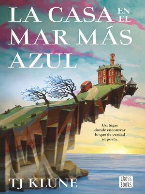 cover image of La casa en el mar más azul (Edición mexicana)